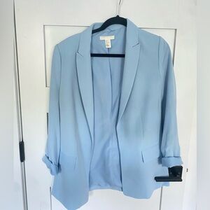 H&M Light Blue Blazer size 8